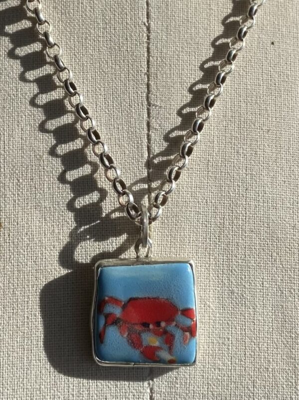 Crab Rollie Pendant